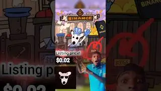 Dogs airdrop listing price and listing date on Binance confirmed! #youtubeshorts #dogsairdrop