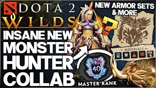 Monster Hunter Wilds & Dota 2 - New HUGE Surprise Collab - New Armor Sets & Monsters - Full Guide!