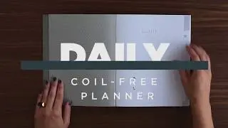 Daily Coil-Free Planner Flip-through Video