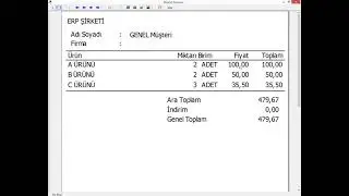 AKINSOFT Wolvox Hızlı Satış - Genel Kullanım (Gelişmiş G&ouml;r&uuml;n&uuml;m)