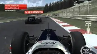 2014/9/8 Test Drive the FW32 at Spa-Francorchamps - F1 2010