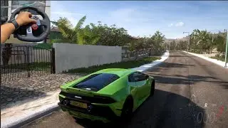 LAMBORGHINI HURACAN EVO 2020 【Logitech G29＋paddle shift】Forza Horizon 5 gameplay