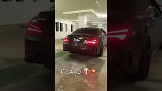 CLA45 AMG Remus exhaust rev