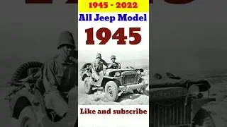 Evolution of jeep 1945 - 2022😱🔥 @Suv_Life_Satish #shorts #viral #youtubeshort #jeep #evolution