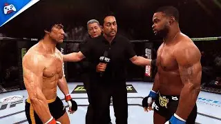 Bruce Lee vs Tyron Woodley - UFC 1 Gameplay