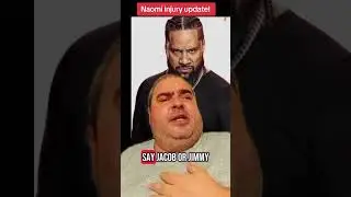 Naomi injury update! #wrestling #wwe #wwefans #naomi #jimmyuso