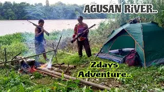 THE 2nd LARGEST & BiGGEST RIVER OF MINDANAO.2days #adventure #outdoors #camping #fishing #cooking