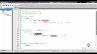 29 Abstract Classes and Pure virtual Functions