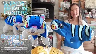 The Making of: KPop Demon Hunters Tiger Costume for Dog