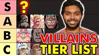 One Piece Best Villains Tier List