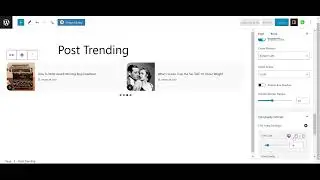 How to insert and customize Post Trending in WordPress?