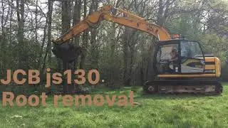 JCB JS130 13 tonne excavator