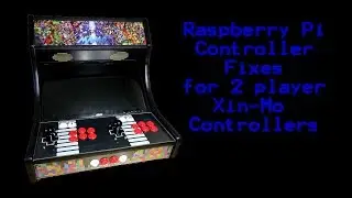 2 Player Arcade Xin-Mo Retroarch Emulation Station Controller Fix
