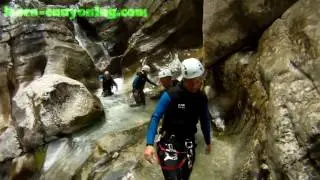 canyon des ecouge partie haute isere canyoning vercors