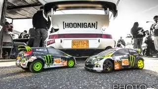 HPI Ken Block WR8 Flux Burnout | Hoonigan Event [Jan. 5, 2013]