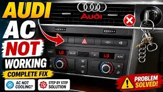 Audi A6 AC Not Working? Full Fix Guide | Common Problems & Easy Solutions (Hindi)