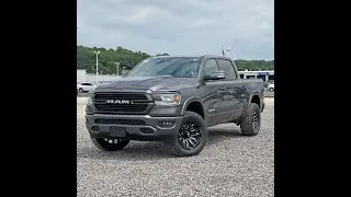 Leveled 2022 RAM 1500 Laramie at Laura CDJR
