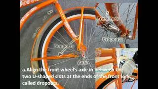 How to assemble a bike bicycle beach cruiser