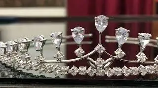Diamond Tiara Crown - Royal Antique Handmade Tiaras and Crowns - Costozon