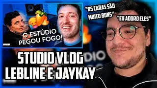 STUDIO VLOG DO LEBLINE EM SP COM JAYKAY