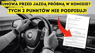 Umowa przed jazdą pr&oacute;bną w komisie? Tego nie podpisuj w umowie użyczenia