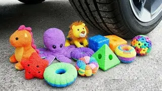Experiment Car vs Toys | Crushing Crunchy & Soft Things by Car Satisfying Video