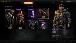 CALL OF DUTY BLACK OPS 4 BLACKJACK DAILY ITEM SHOP 11-25-2018