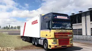 ETS 2, DAF XF95 DANMARK,по дороге в Турцию.