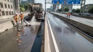 Highway Cleaning #cleaning #roads #highway #paranormal #fast #yt #feed #hygiene #safety