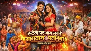 स्टेज पर आग लगाई सागवान के पलंगिया | Bhojpuri Stage Dance Song | Dehati DJ Song 2026 #bhojpurisong