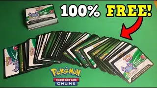FREE PTCGO CODES x50 - Pokemon TCG Online Code Cards Giveaway