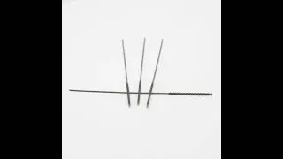 micro wire spiral brushes small diameter 1mm-10mm industrial steel wire brush China Factory