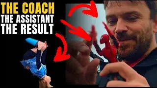 Spiderman Helps Teach Backflips To Ninja Kids - Street Ninja Vlog 116