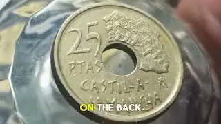 🇪🇸25 Pesetas Coin 1996 Castilla &ndash; Spanish Treasure! 🇪🇸 #CoinCollectors #25Pesetas #RareFinds&rdquo;