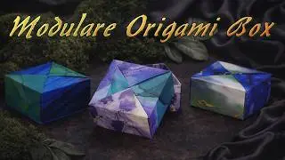 Modular origami box