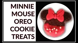 Minnie Mouse OREO Cookie Treats | Birthday Minnie Mouse Theme | Baby Shower Minnie Mouse Cookies