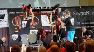 Amit Sapir 842lbs/382kgs world record squat attempt july 16,2016
