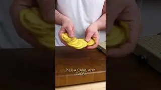 FOUR WAYS TO CUT POTATOES #shorts