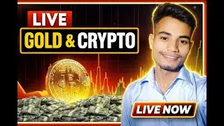 🔴 GOLD (XAUUSD) LIVE | BTC USD LIVE | ONE Minute Entry | Small Capital LIVE Trading Today