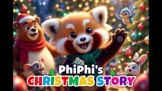 PhiPhi’s Very Merry Christmas 🎄 | A Cozy Christmas Story for Kids #shorts #ytfeeds  #ytviral