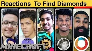 Indian Gaming Youtubers React To Find Diamond l @Techno Gamerz @BeastBoyShub @YesSamrtyPie @Mythpat