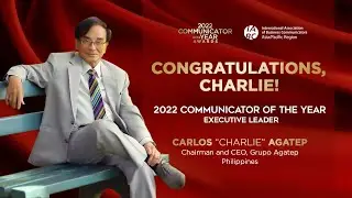 Charlie Agatep: 2022 Communicator of the Year Executive Leader category