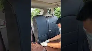 For Buick envision custom seat covers rear row installation