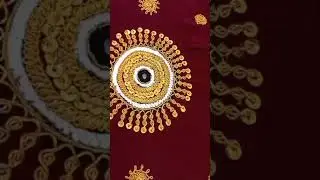 pillow cover decorations Sindhi hand needle work  wehano #embroider #fashion #sindhi #art #culture