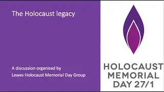 The Holocaust legacy