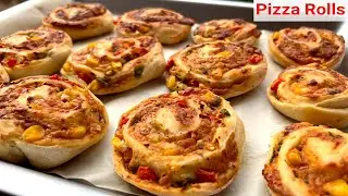 Pizza Rolls | Easy Pizza Rolls Recipe | How to make Pizza Rolls