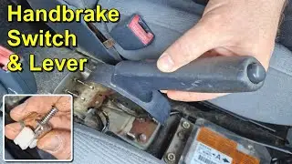 Handbrake Switch and Lever Removal - Nissan Micra K12