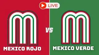 MEXICO ROJO VS MEXICO VERDE l JUEGO EN VIVO l SERIE DEL CARIBE