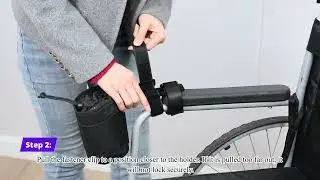 Electric wheelchair cup holder