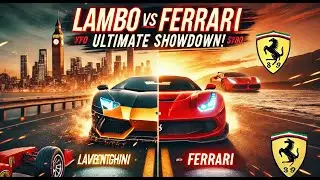 🎥 Experience the Power: Ferrari SF90 vs Lamborghini Aventador Cinematic Sound Showdown 🚀